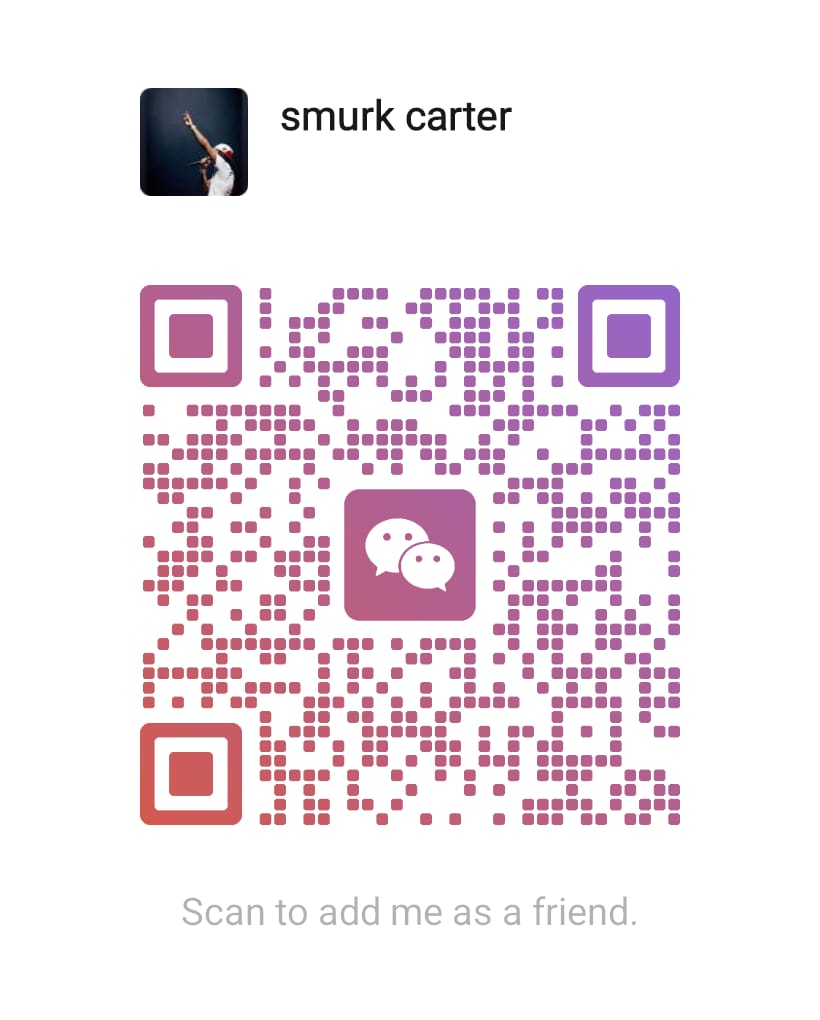 WeChat QR — smurk carter